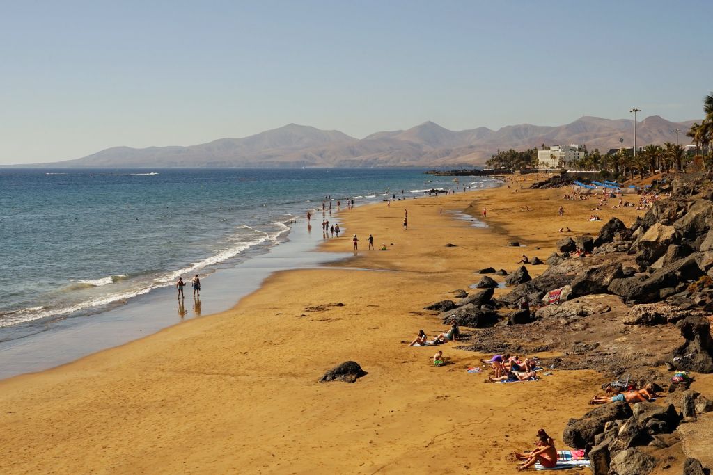 Playa Grande, Puerto del Carmen, Lanzarote