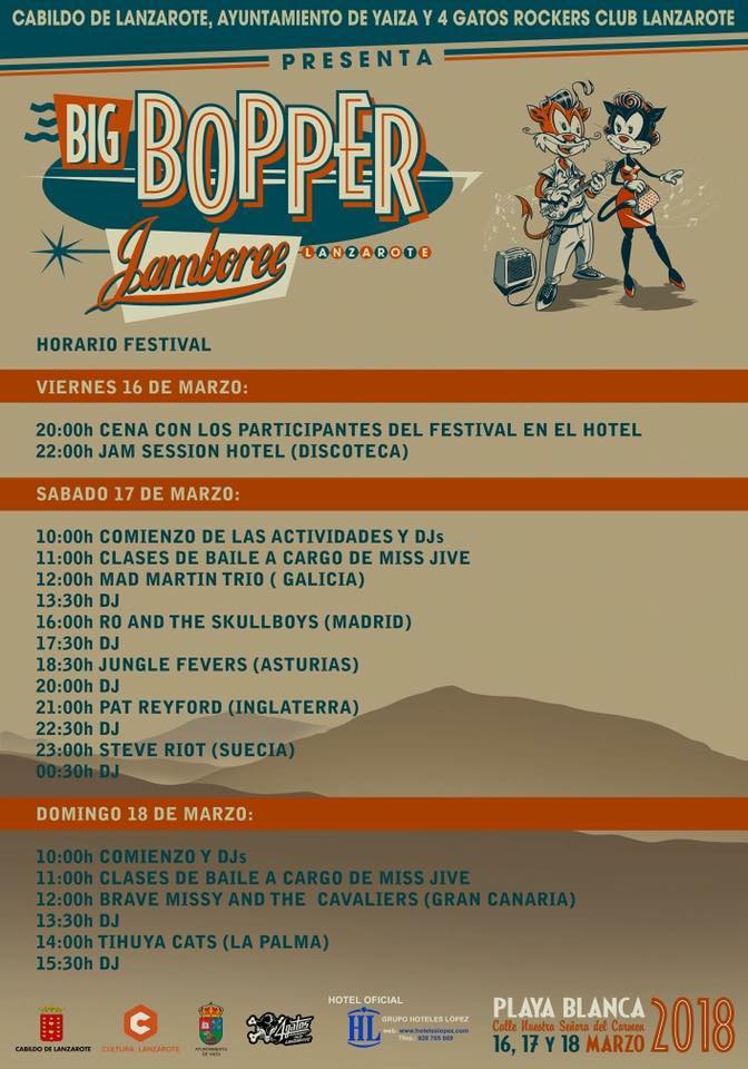 Big Bopper Jamboree Playa Blanca Lanzarote