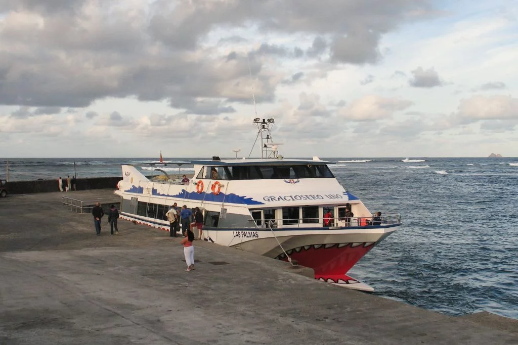 The La Graciosa Ferry